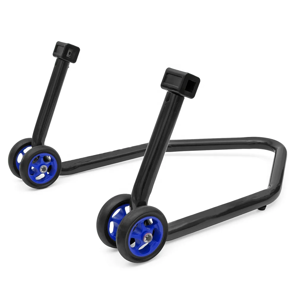 Универсальная подставка для мотоцикла задняя катушка Paddock поворотный рычаг подъемник заднее колесо в голубом