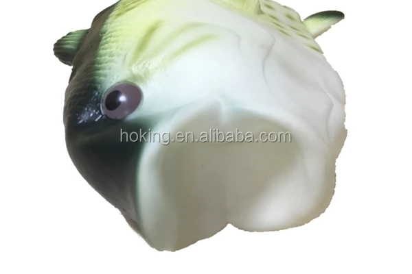 pvc giant simulation toy fish for game machine