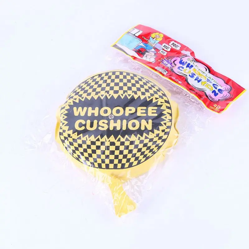 Make joke funny surprise Halloween poo-poo whoopee cushion self-inflating hygienic prank gag gift for children and adults