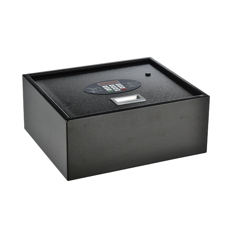 top open mini safe box electronic key lock safe stainless vault door