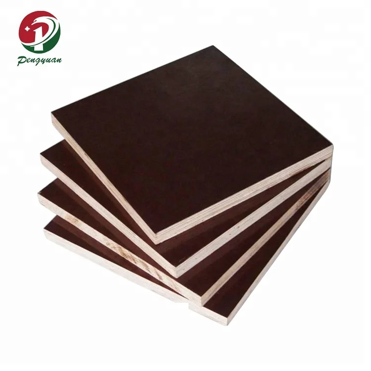 Good quality 12mm 15mm 18mm laminated marine plywood price for concrete formwork
