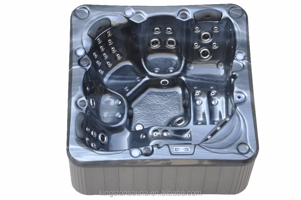 Dark color 5 person with 60Jets 3000w hot tub spa reviews 2018 supplies / Massage Spa / Whirlpool Spa (KGT-JCS-58)