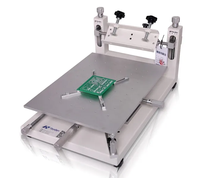 SMT Stencil Printer Neoden PM3040 manual stencil printer for PCB printer without frame