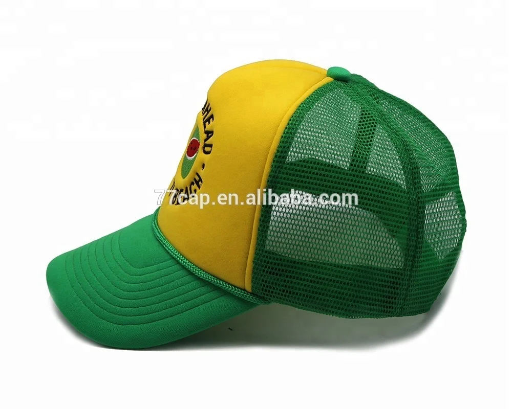 Custom 5 Panel Print embroidery trucker hat printing trucker cap foam trucker hat