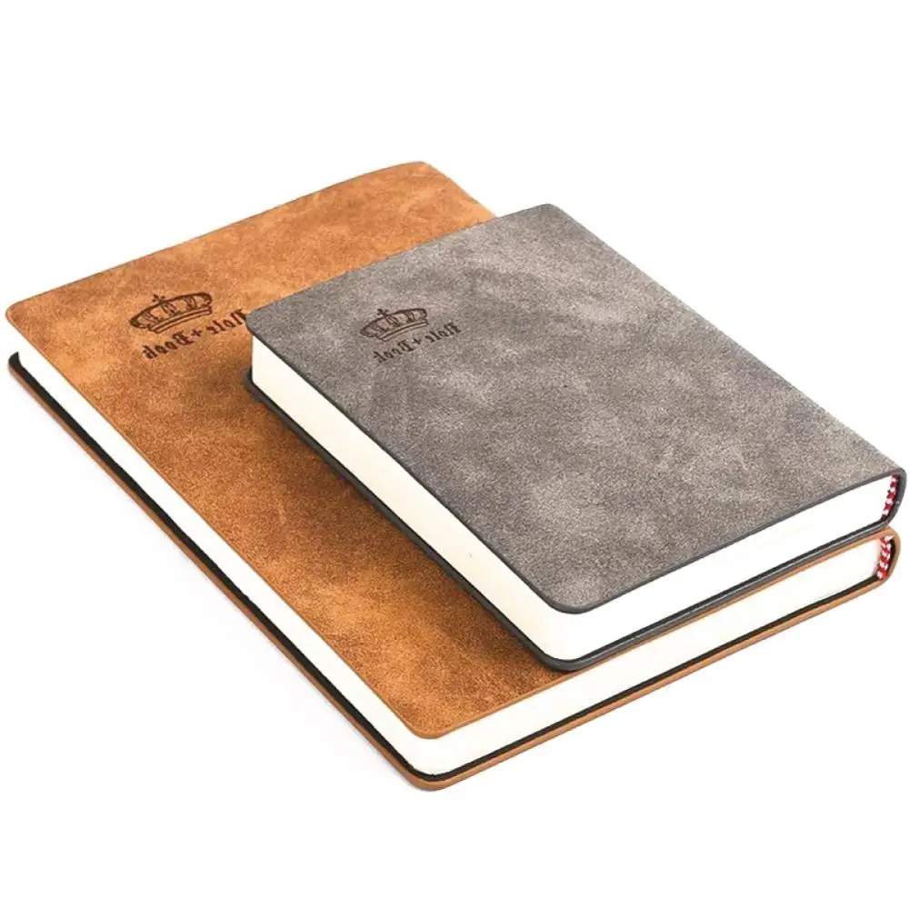 Wholesale cheap notebook Custom logo printing business a5 journal soft pu leather notebooks school planner Office diary