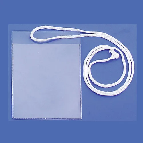 plastic card holder ID badge holder PVC card holder