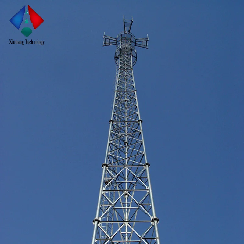 Communication Self Supporting Cell Phone Antenna Tower Telecommunication Tower