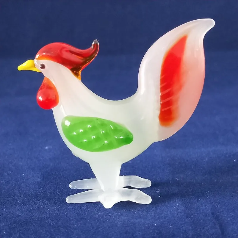 chicken cock shape craft chicken lampworking