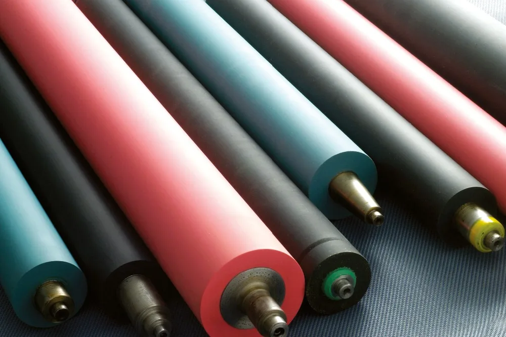 Резиновый ролик для печатных машин и упаковочных машин