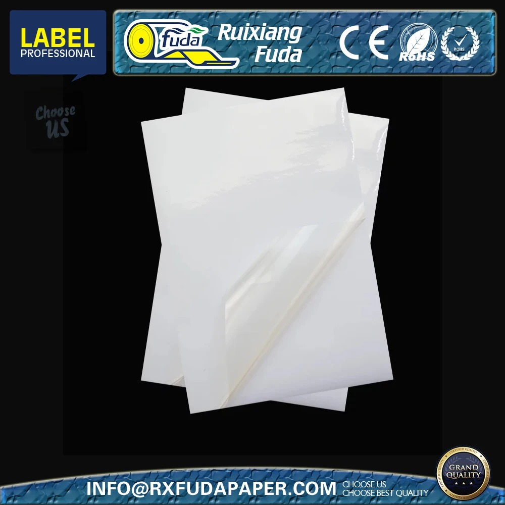 
Clear label sheet for inkjet printable,210mm x 297mm,100sheets/bag 