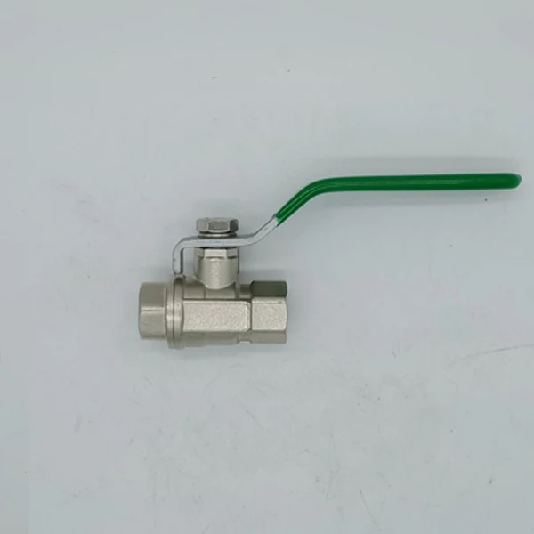 3/8 Inch Green Handle Brass Forged Full Bore Water Ball Valve