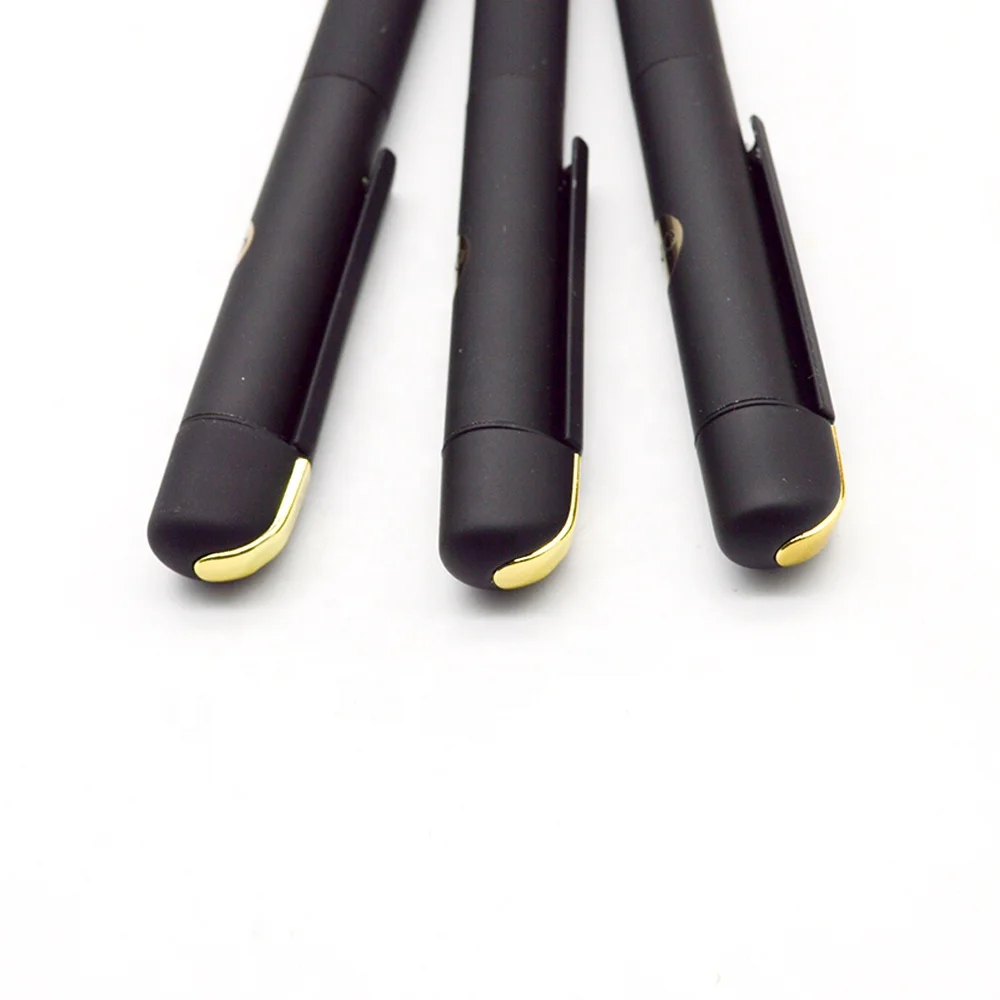 Custom Promotional Metal Engraved matte body Ball Point rubber finished ball Pens With Logo