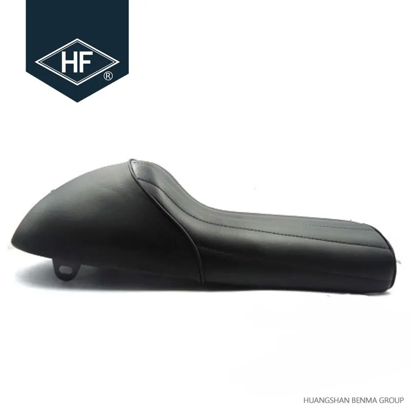 Custom RED CG Cafe Racer Motorcycle Seat