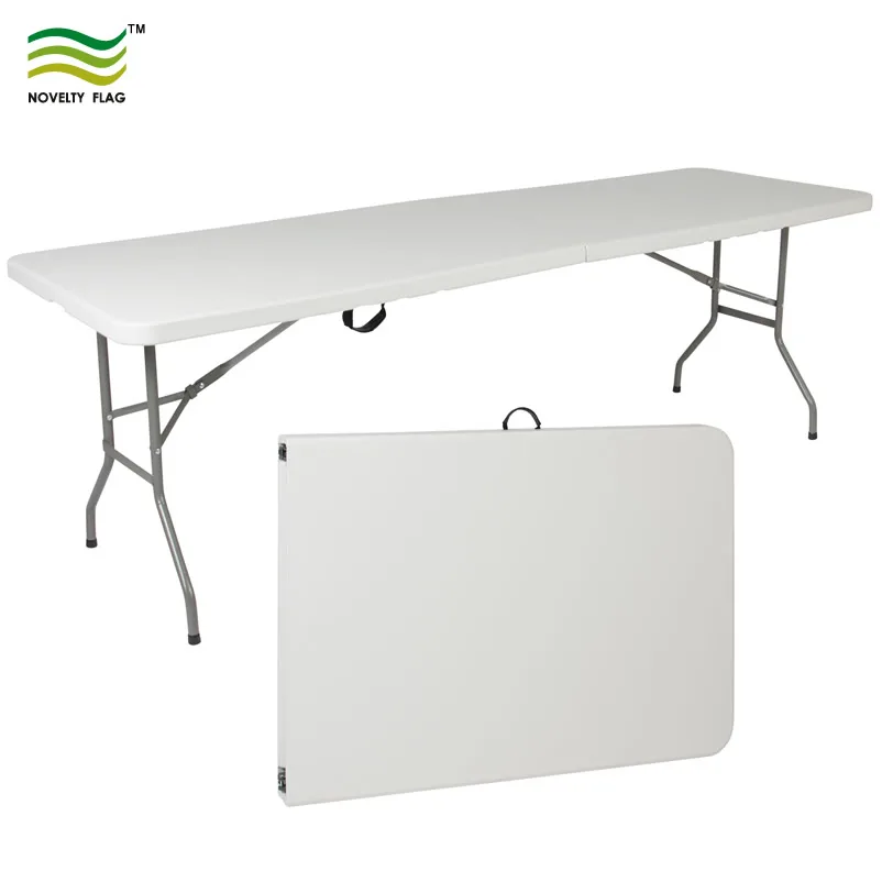 Portable Display Stand Plastic Rectangle Folding Table Chair