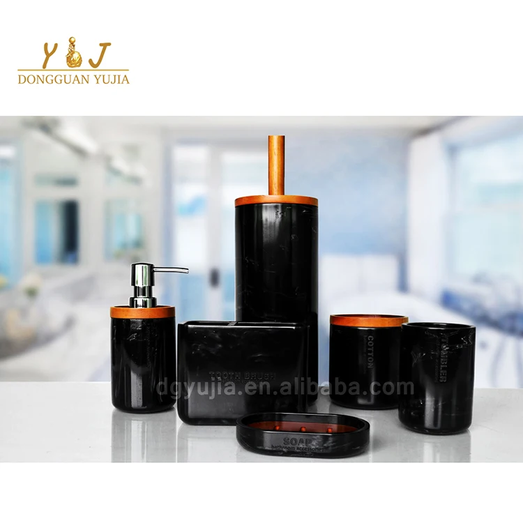 
China Green Resin Bathroom Accessories Toilet Set Marble Lanka Tiles Accessory Bathroom Set 