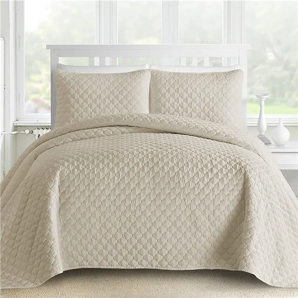 Comfy Bedding Oversized and Prewashed Bedspread Coverlet Set