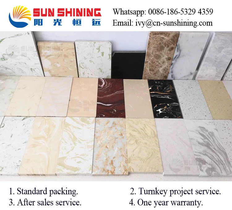 
Pattern Acrylic Solid Surface Corian Production Line 