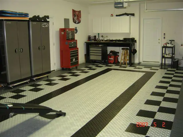 interlocking garage floor tiles