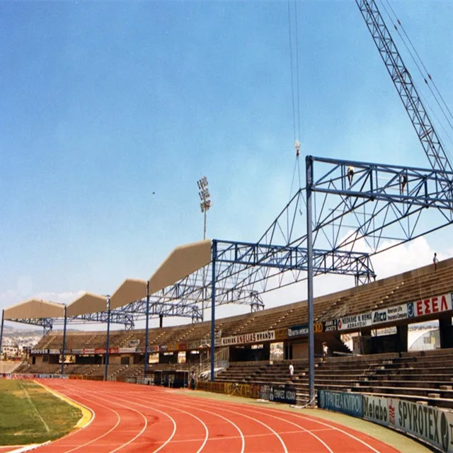 
Prefabricated Stadium Bleachers Roof Tensile Membrane Structure 