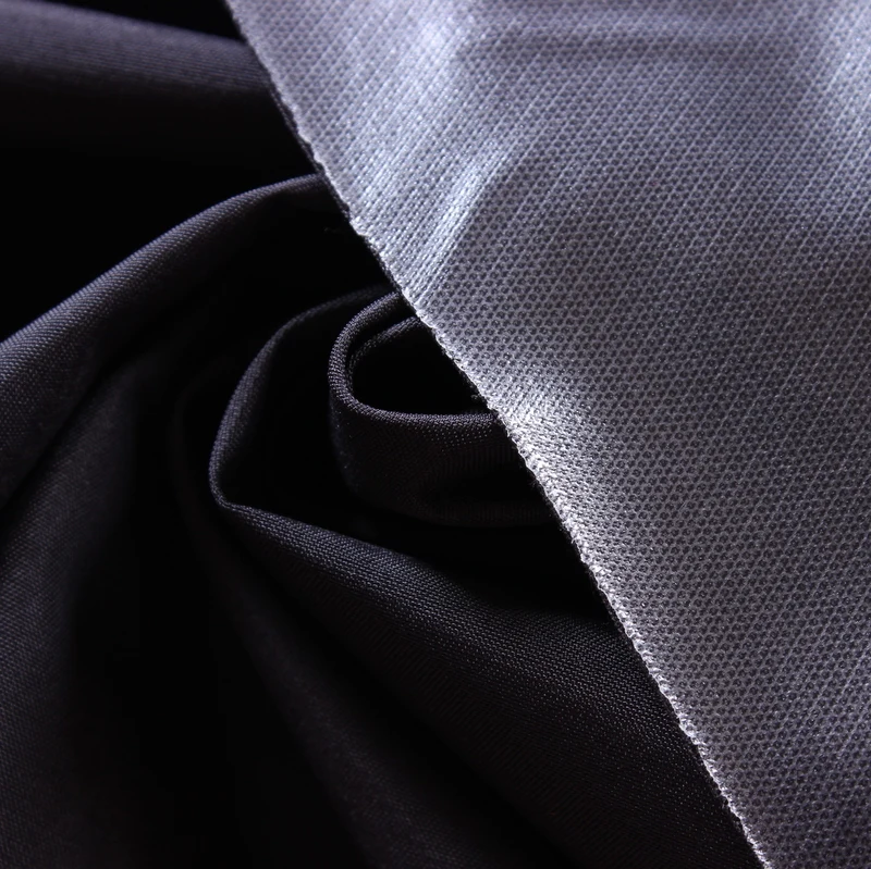 
High quality 228t bonded nylon taslan fabric 