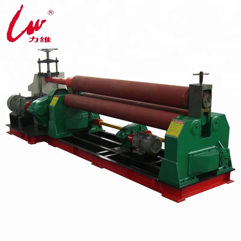 mechanical 3-roller symmetrical plate rolling machine,electric rolling machine