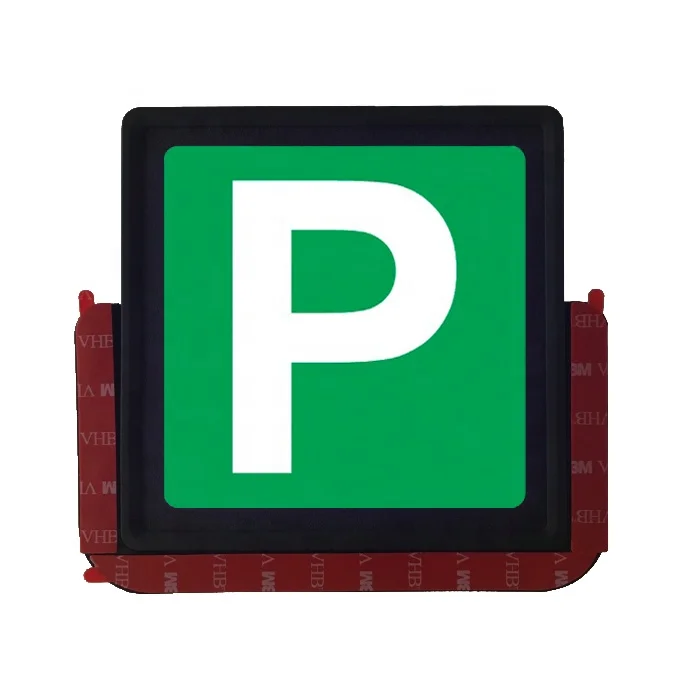 Перезаряжаемые светящиеся светодиодные автомобильные наклейки для нового водителя, P-пластина, наклейки, безопасный автомобильный участок