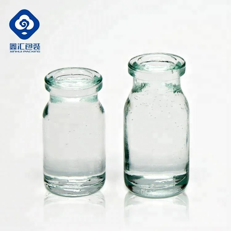
10ml Moulded Glass Vial for Injection Made of Soda-lime USP Type II III 