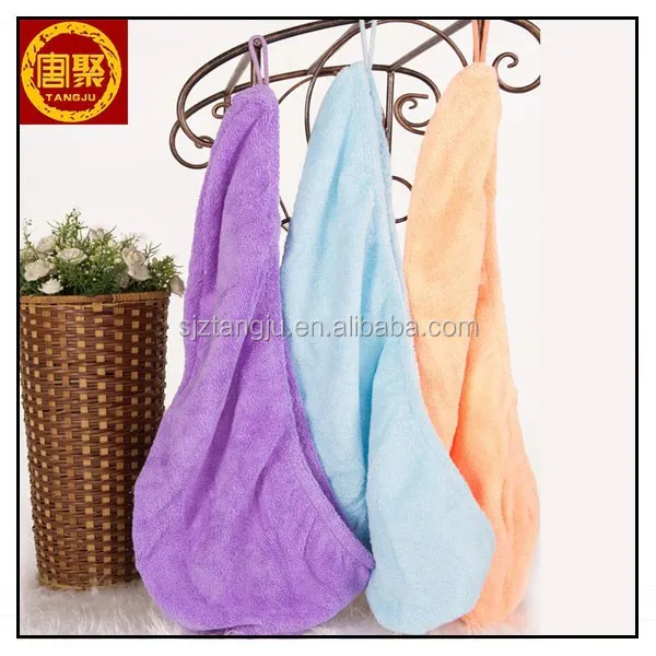 Aquis Essentials Microfiber Hair Turban with Button Closure, Celadon 1 ea