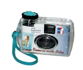 OEM - 35 мм одноразовые подводная камера (3 М) и упаковки с предварительно загруженных фильмов ISO200 & водонепроницаемый корпус