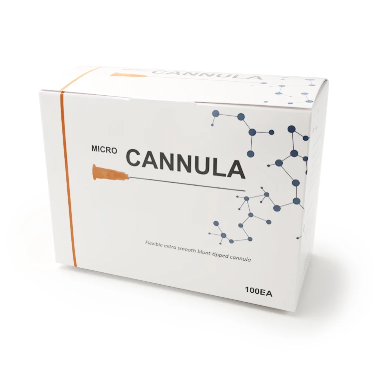Hot sale blunt tip micro cannula 27G 40mm for filler injection