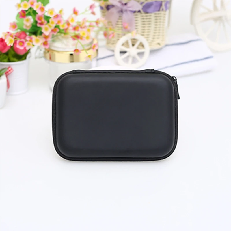 Factory directly custom promotional portable small Headset hard travel Eva pouch tool zip Gadget cable Storage server Cases