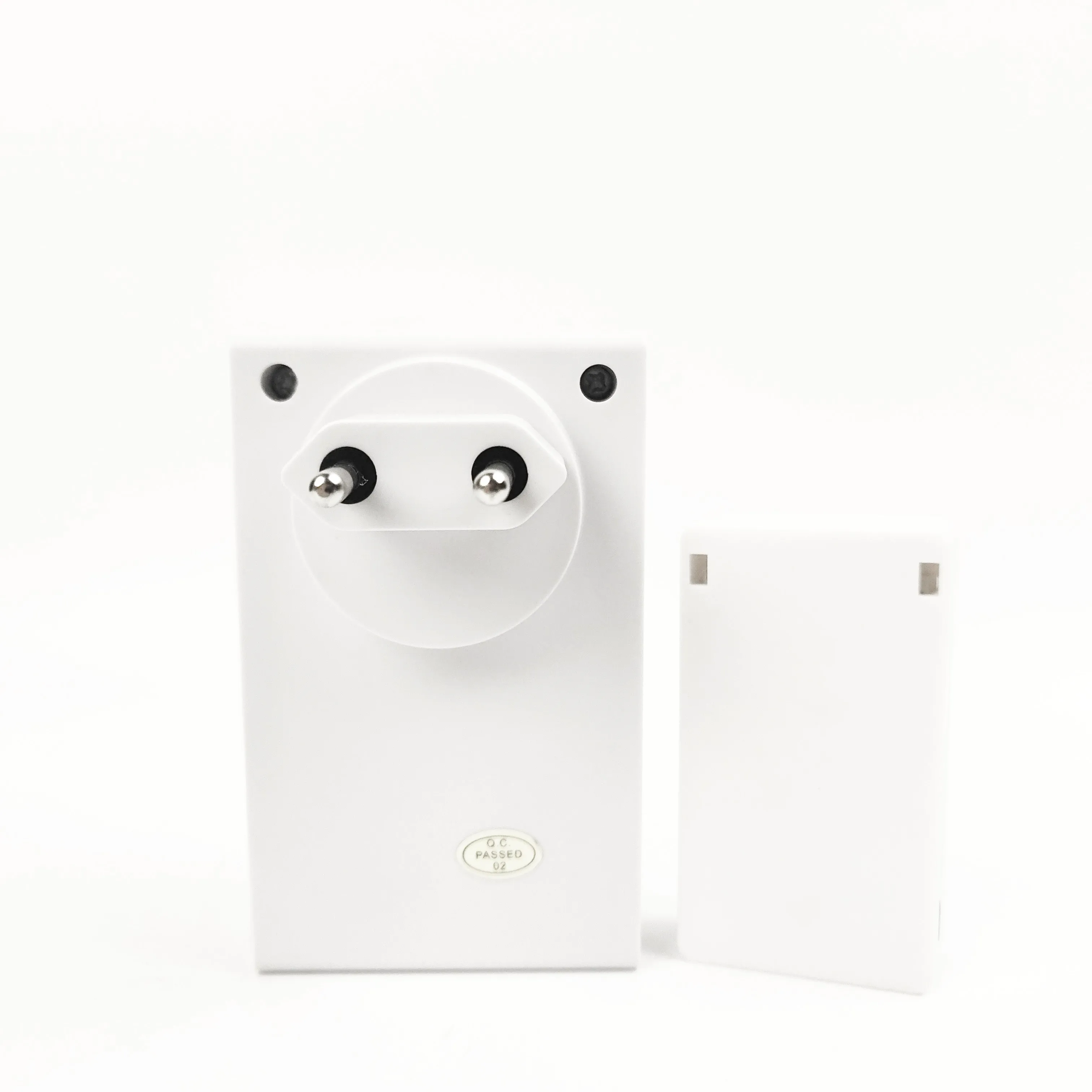 Kinetic Plug In No Battery  Wireless Long Range Quhwa Doorbell