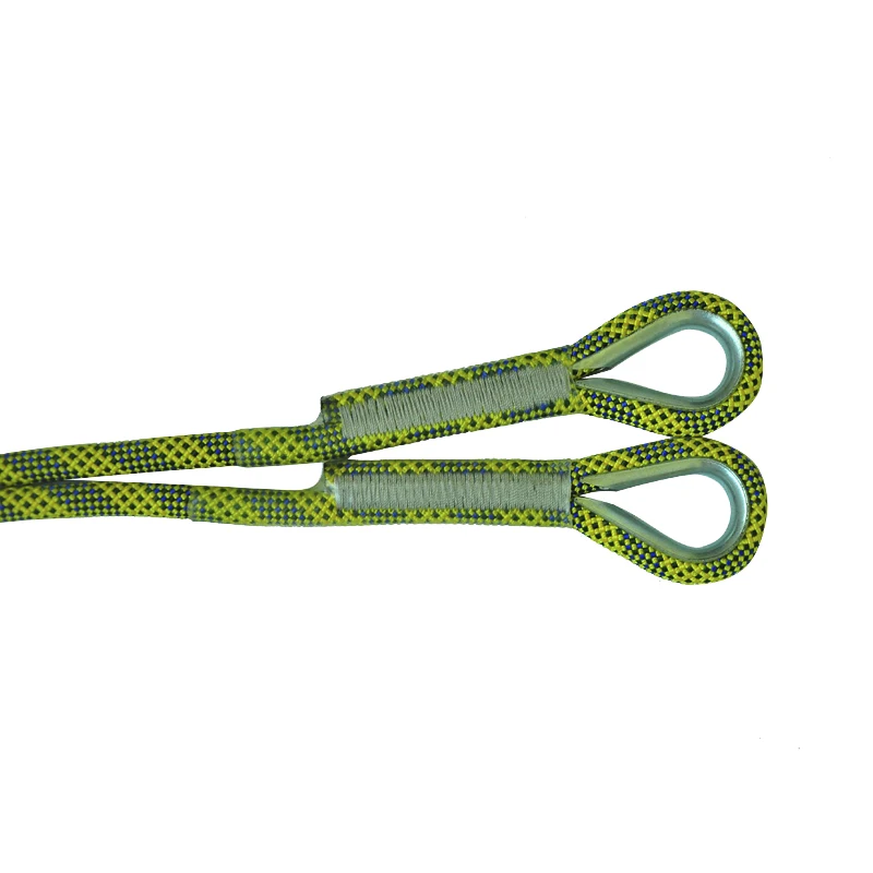 Anpen Nylon rope safety lanyard, Y shaped rescue Lanyard fall protection