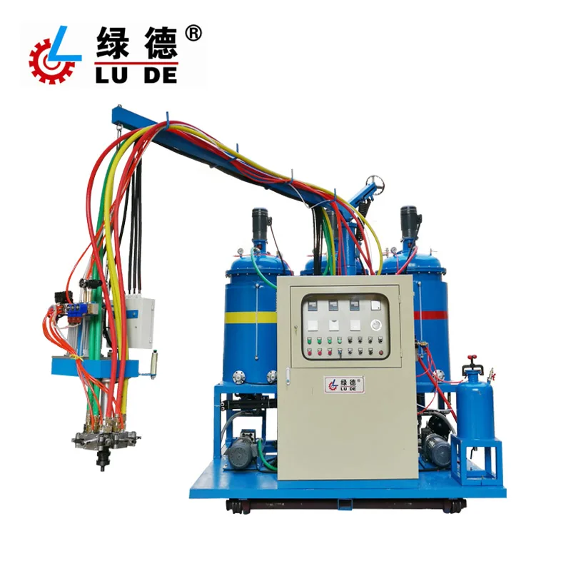 GL-605 Triple-Material Turntable Type PU Foam Production Line