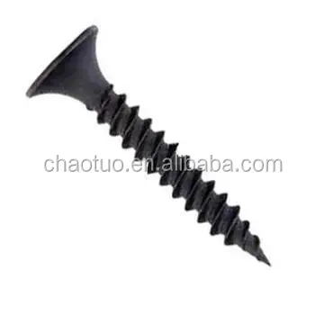 Black Phosphate Drywall Screw, Gypsum screw, Wood screw
