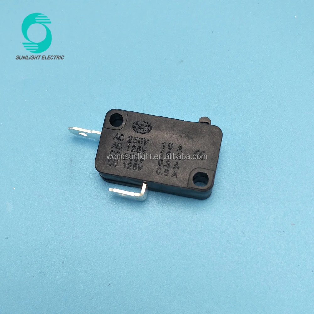  Микропереключатель CQC KW7-0B 16A 250VAC 10A 125VAC 2 PIN