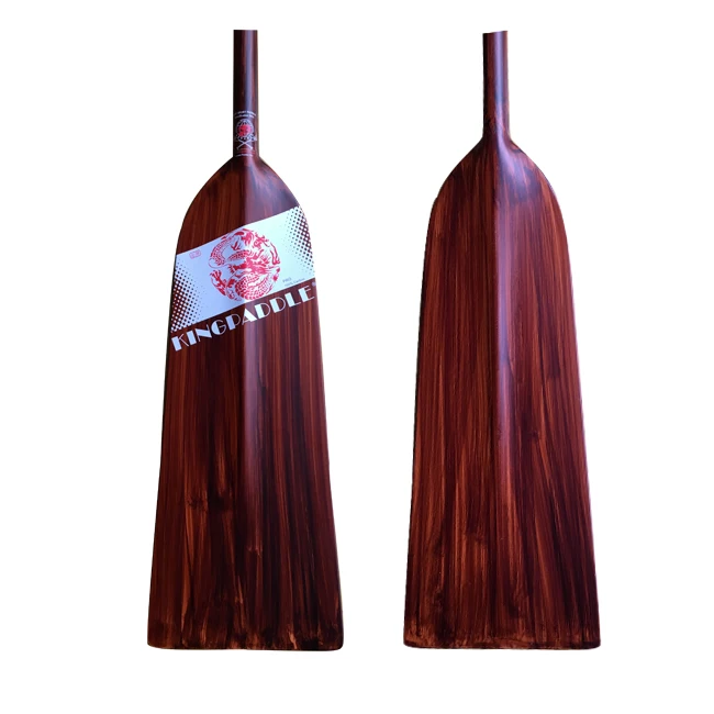 New lightweight wood veneer carbon fiber dragon boat paddle