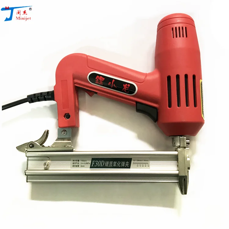 Бренд Lixiaolong, высококачественный пистолет для ногтей с отделкой F30, электрический пистолет для ногтей для украшения комнаты