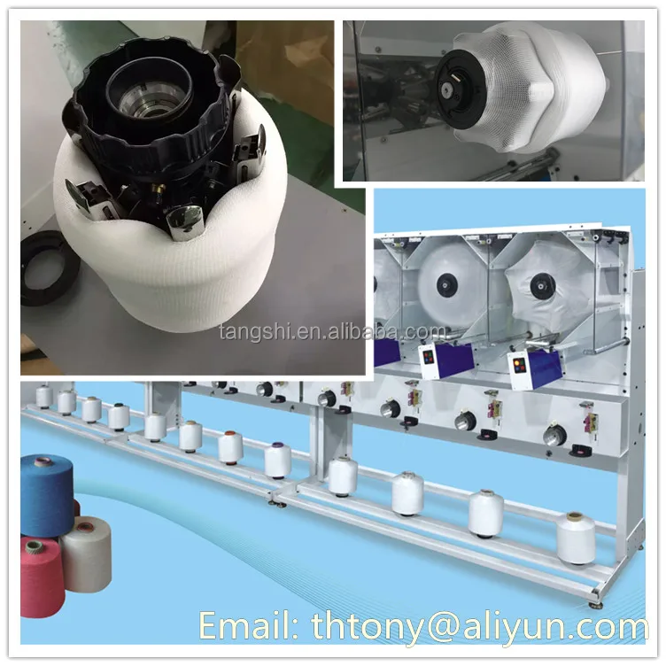 china manfacturer of high speed Hank yarn rolling machine for yarn dyeing