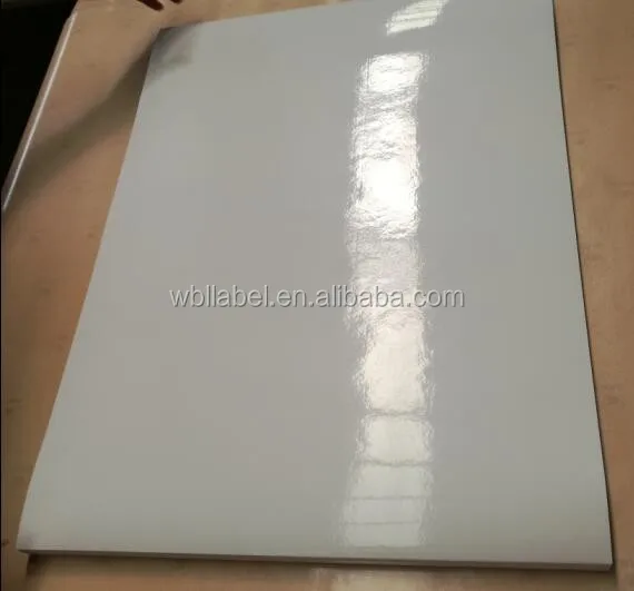 Hot selling Free samples blank self adhesive mirror coated paper roll