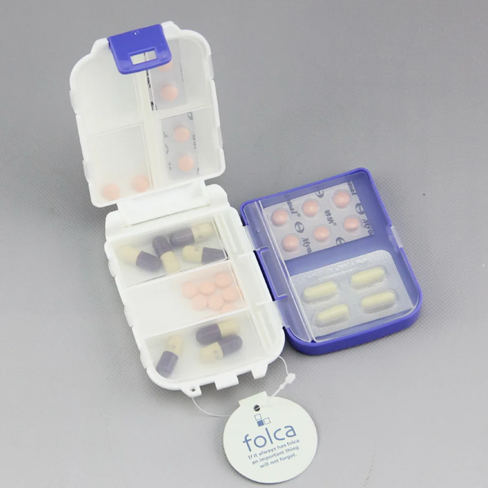 Фабрика 3 слоя 7 дней Еженедельные таблетки чехол для хранения с логотипом под заказ