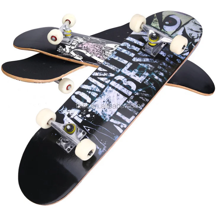 BIGBANG, лидер продаж, профессиональный скейтборд с двумя выемками, выгодный класс А, китайский пластиковый грузовик, Кленовый Скейтборд для взрослых