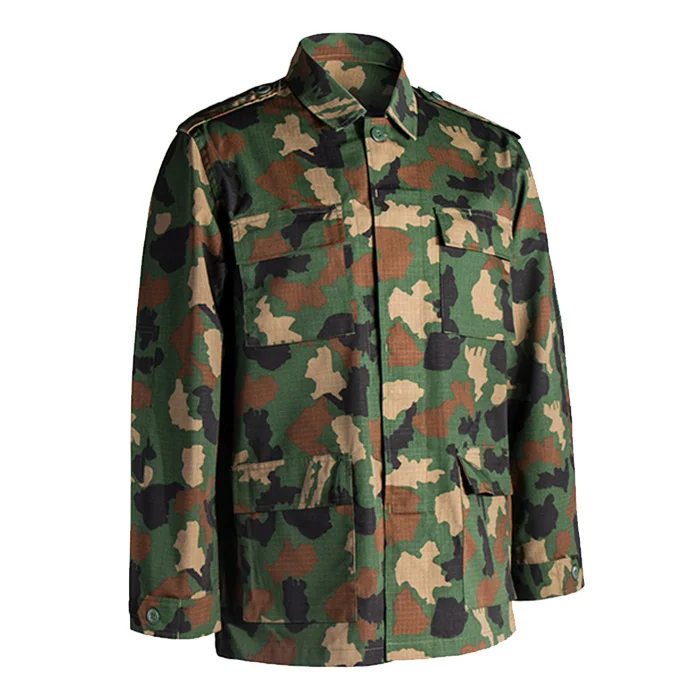 Digital Camouflage Rip-stop BDU Woodland Tactical Uniforms