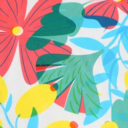 Высококачественная хлопковая льняная ткань с цифровым принтом для платьев