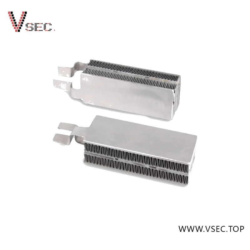 High efficiency thermostatic heater for automobile fan heater PTC ceramic heater element