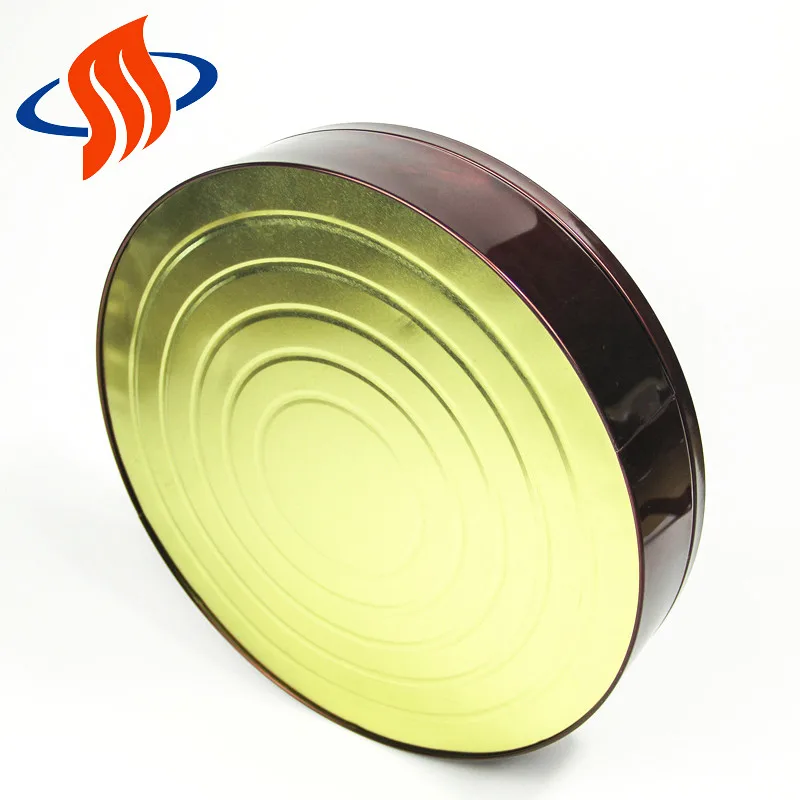 Винтажные упаковка подарочная коробка чай в жестяной контейнер настройки файлов cookie Лоток часы Fossil коробка