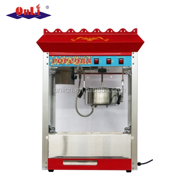 New 8 Oz popcorn machine popper maker for commercial snack machine