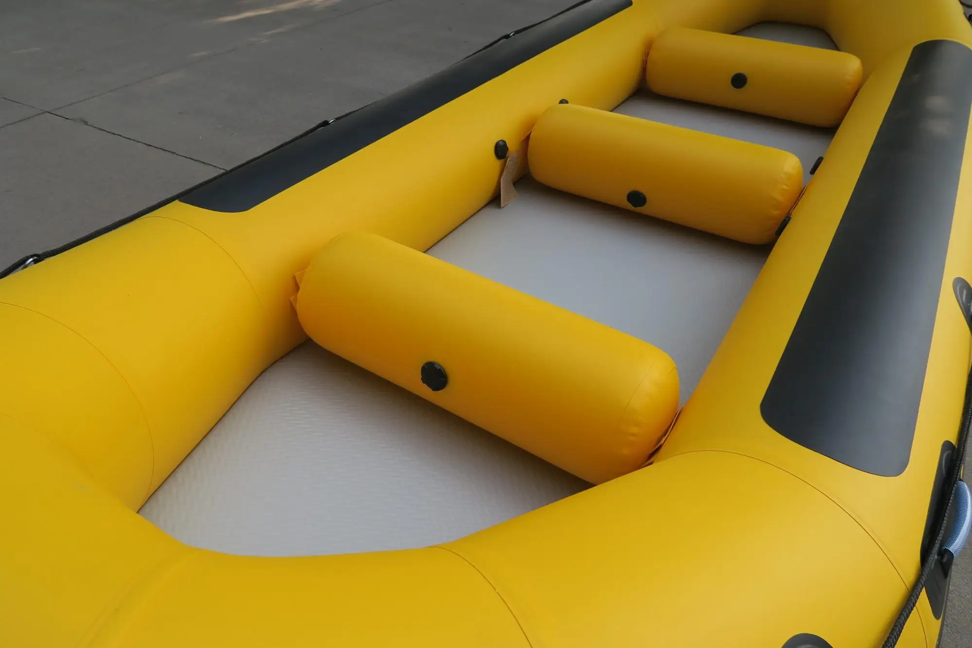  2019 Циндао jiahai 500 см 12 человек белый рафтинг CE PVC/Hypalon 3 м надувная лодка для рафтинга с воздушным