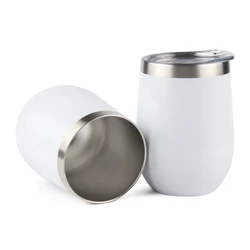 8oz 12oz Amazon Walmart BPA Free  Tumbler Insulated Glass Cups In Bulk for Home Office School