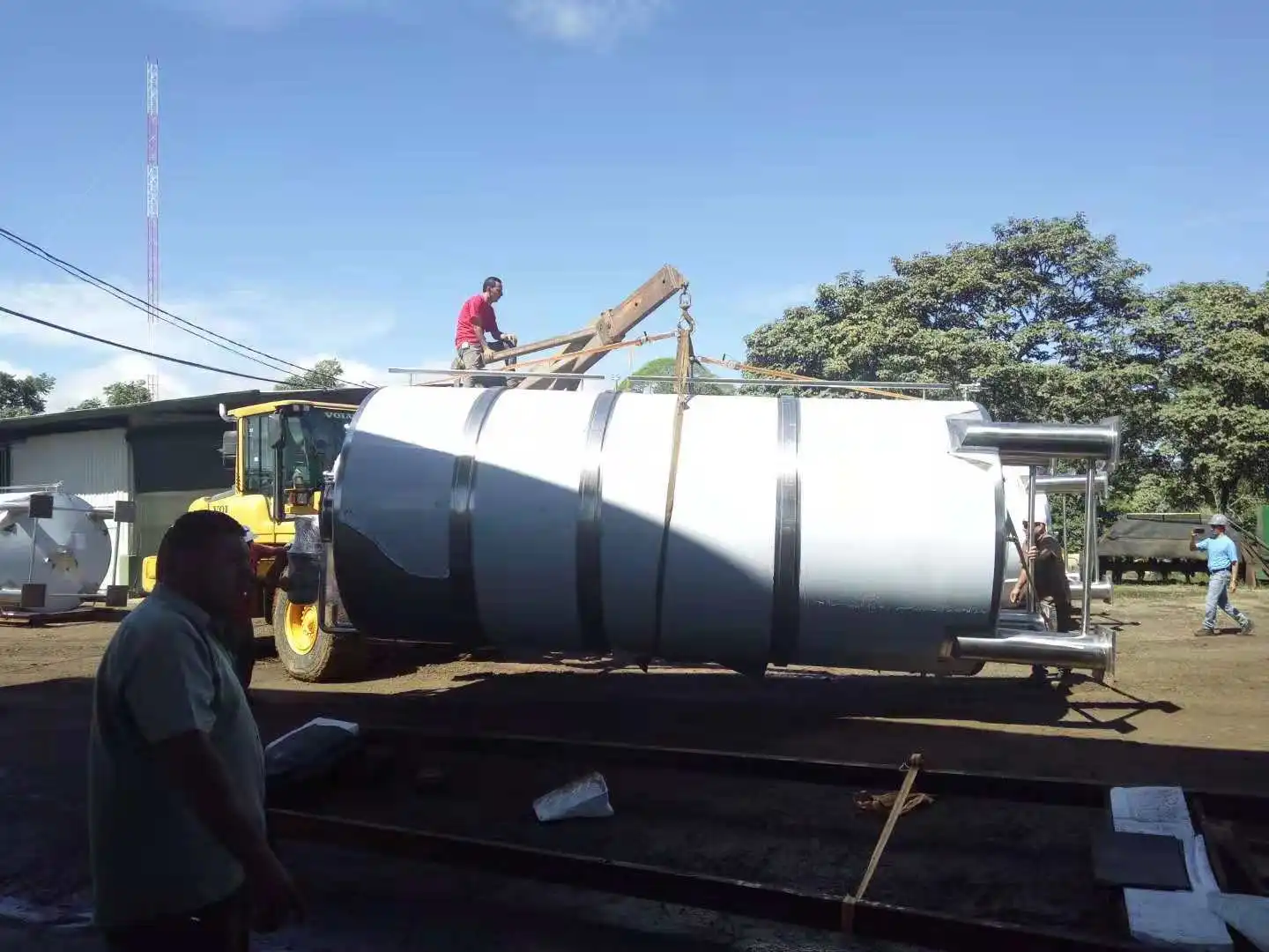 concentration tube tank